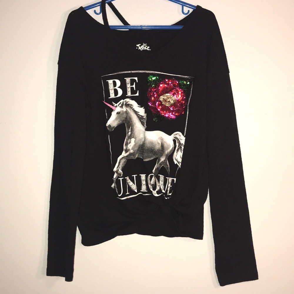 Justice long sleeve top